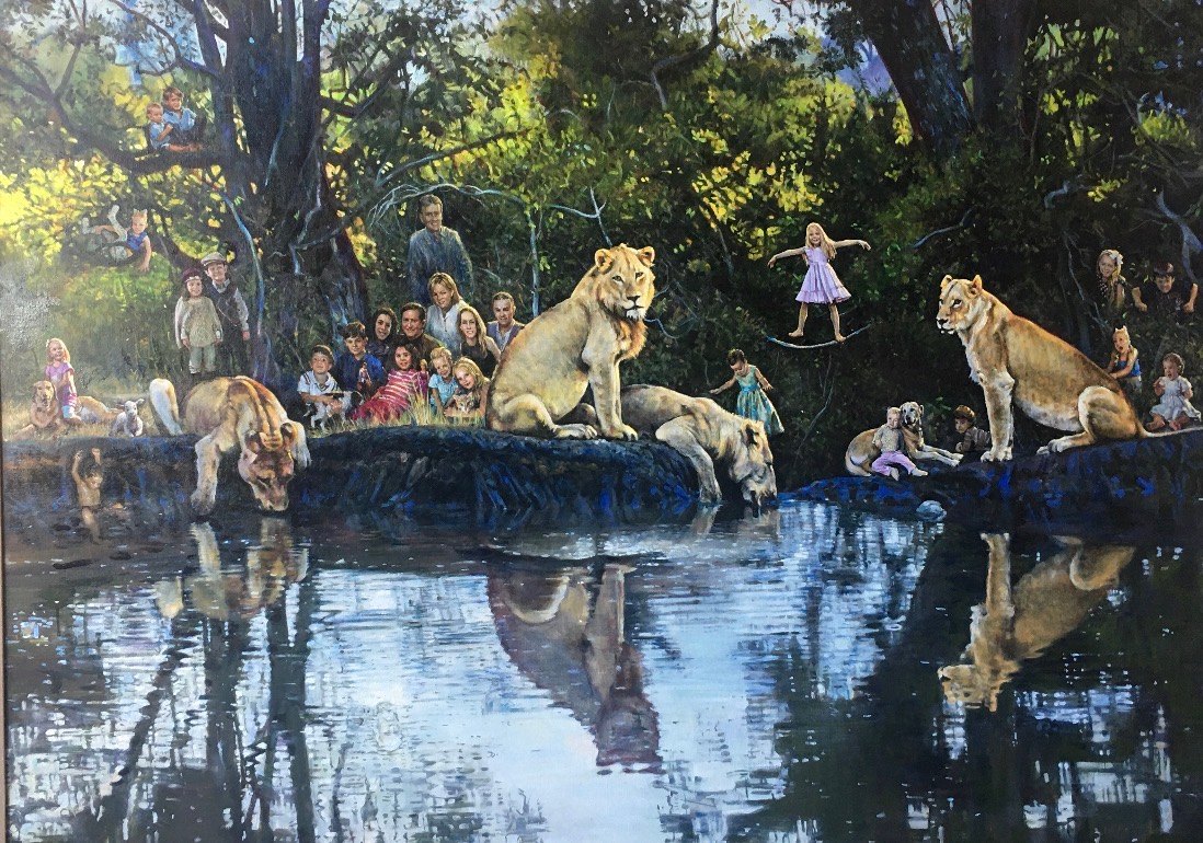 God’s Pride and Joy. Oil on canvas.
